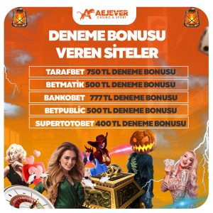 deneme bonusu veren siteler