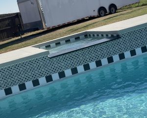 best concrete pool deck