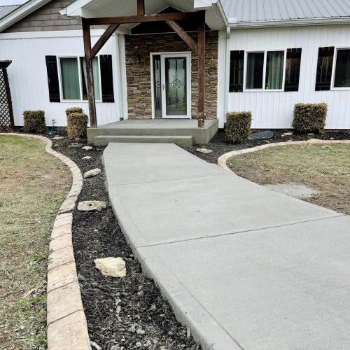 Concrete sidewalk drain contractors des moines ia